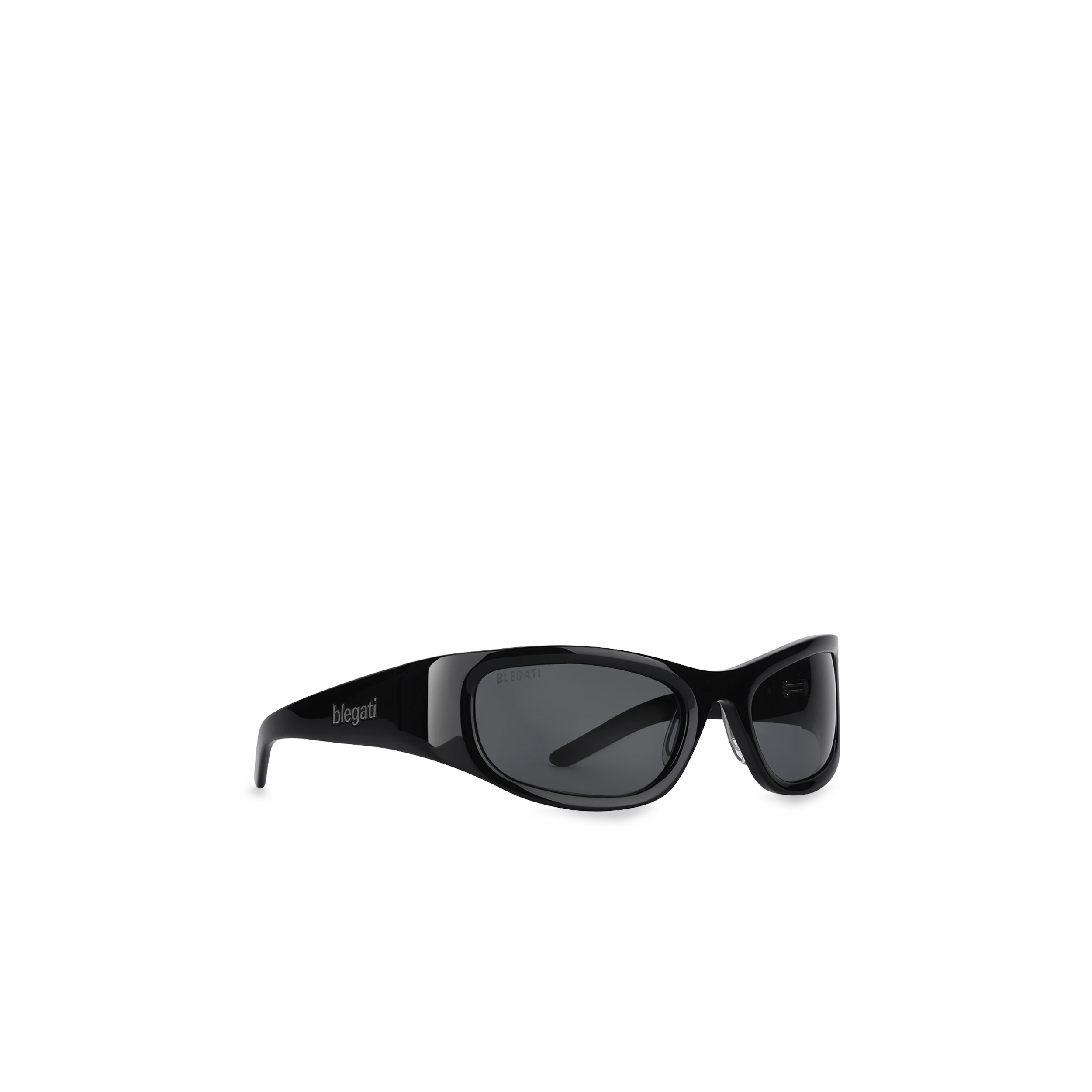 Moxie Wrap Around Sunglasses in Black Lenses | Blegati – BLEGATI display picture 1