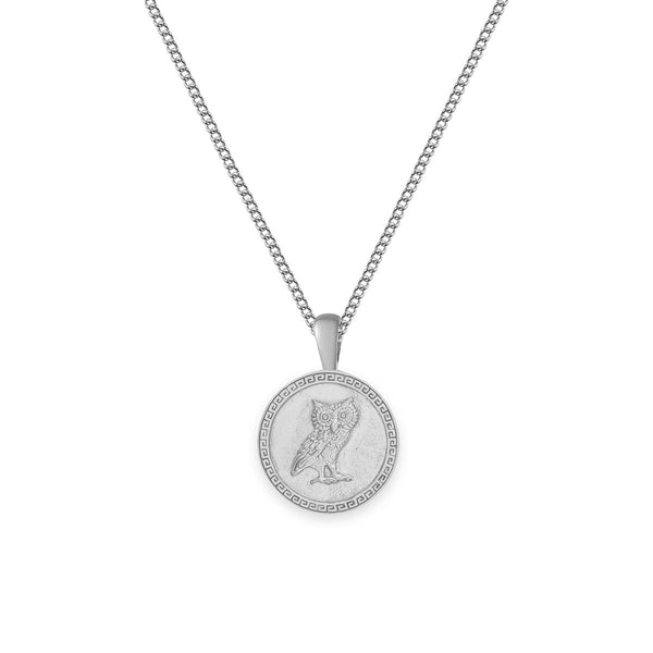 Athena, sterling silver pendant