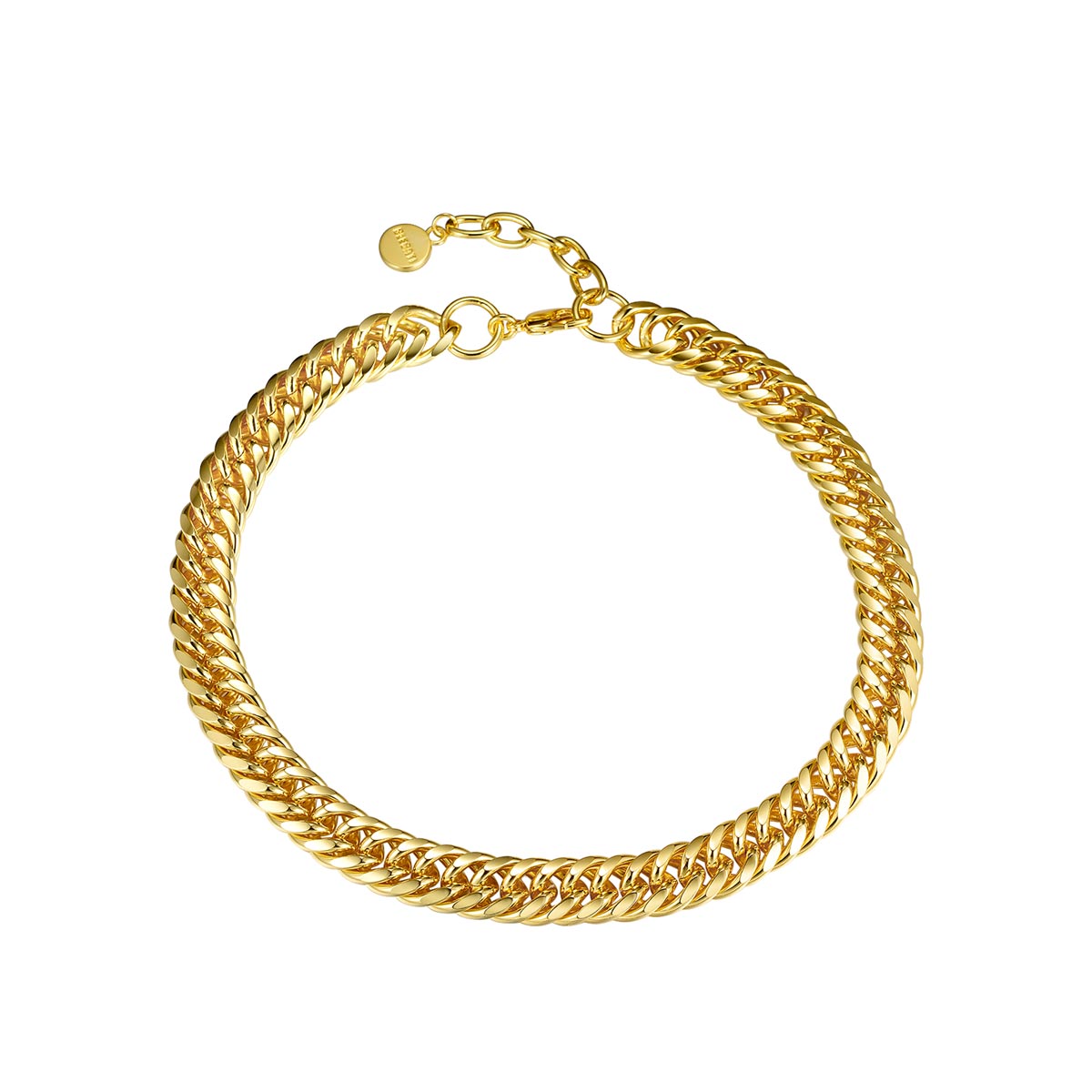 gold viper choker, chain