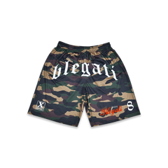 Hardcore camo Sports Shorts