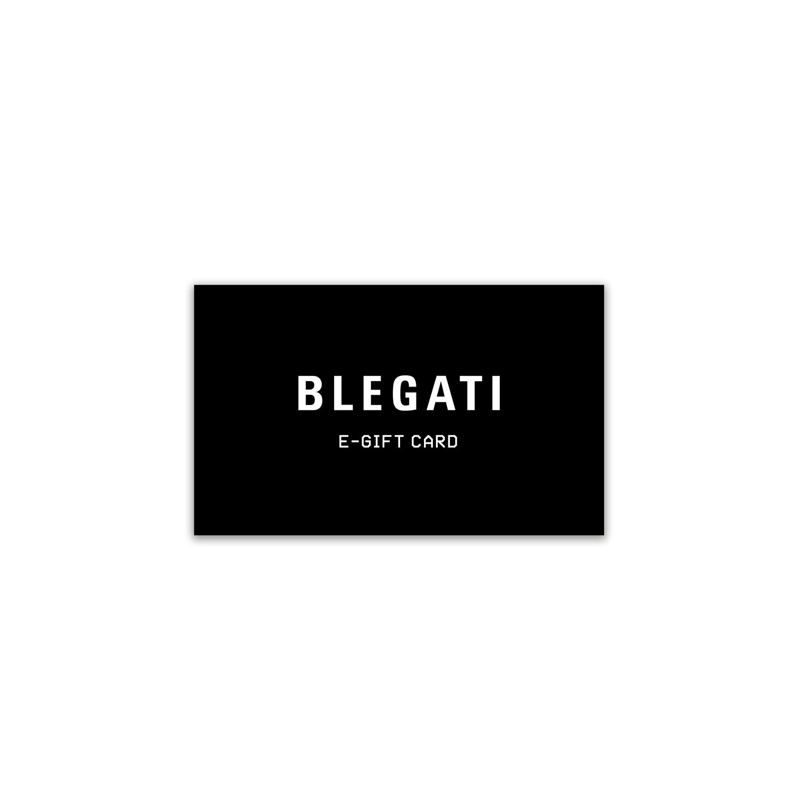 blegati gift card