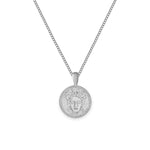 medusa pendant, sterling silver