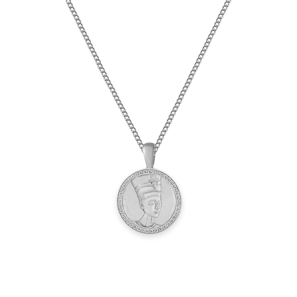 Nefertiti sterling silver pendant